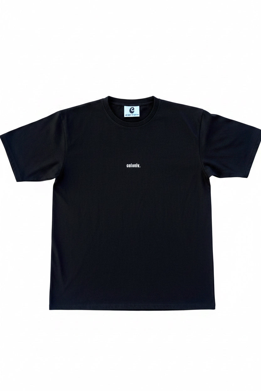 COLONIV | Black Basic Logo Tee