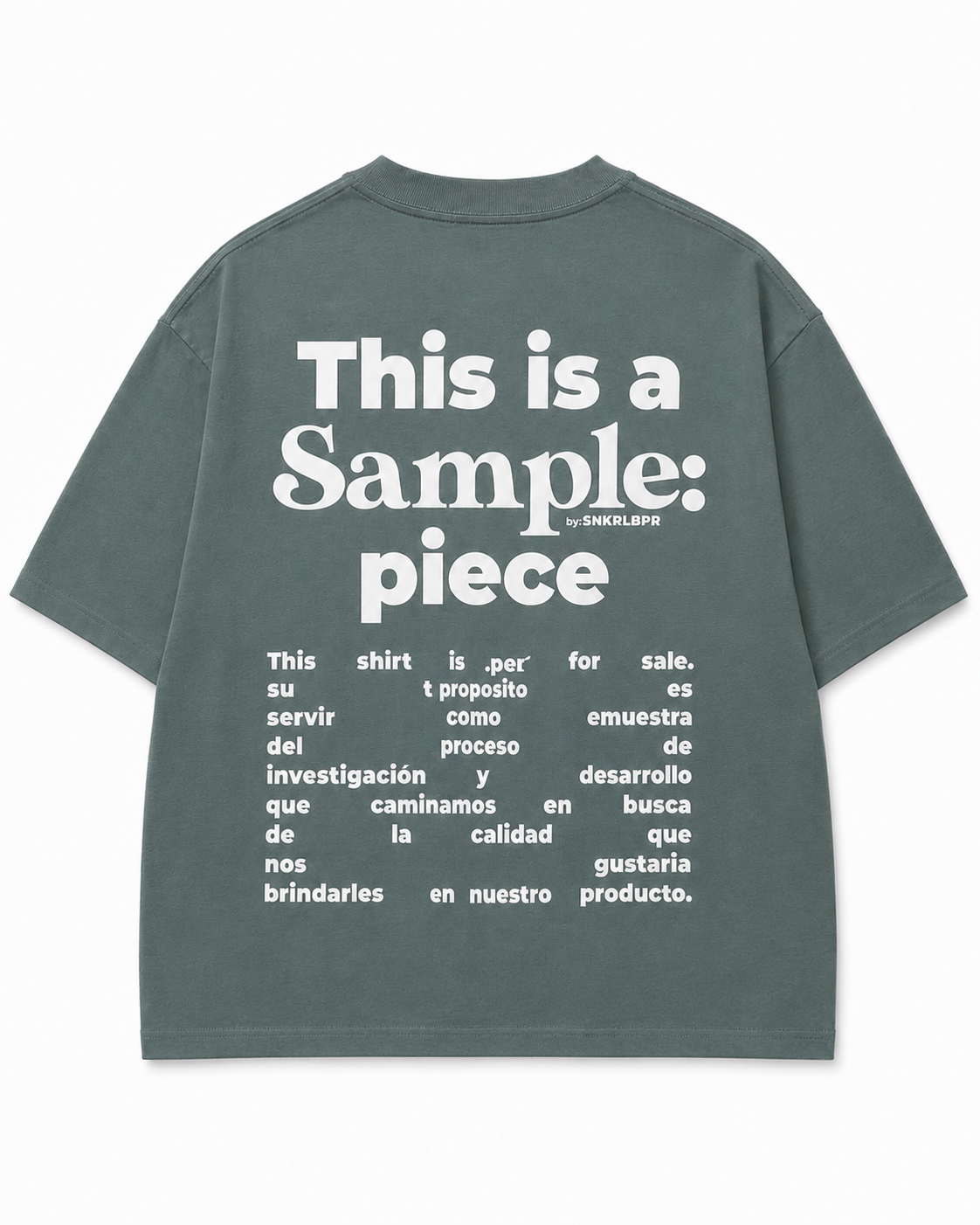 SAMPLE | “La Muestra” CONCRETE JUNGLE TEE