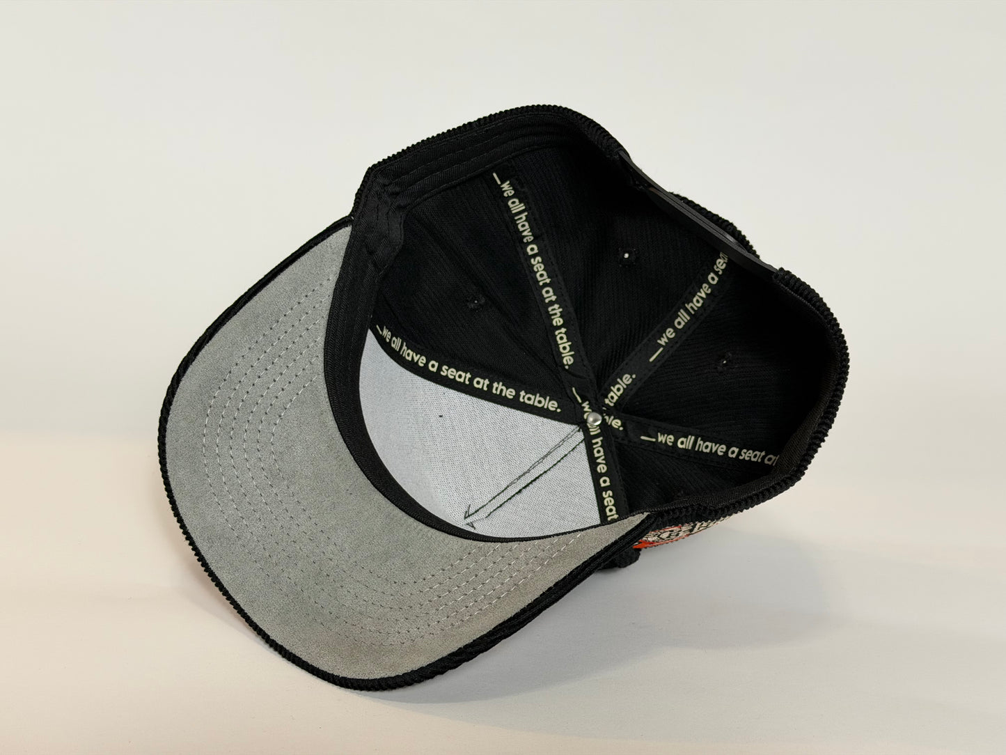 HUMBLED HEART | SINNERS BLACK CORDUROY CAP