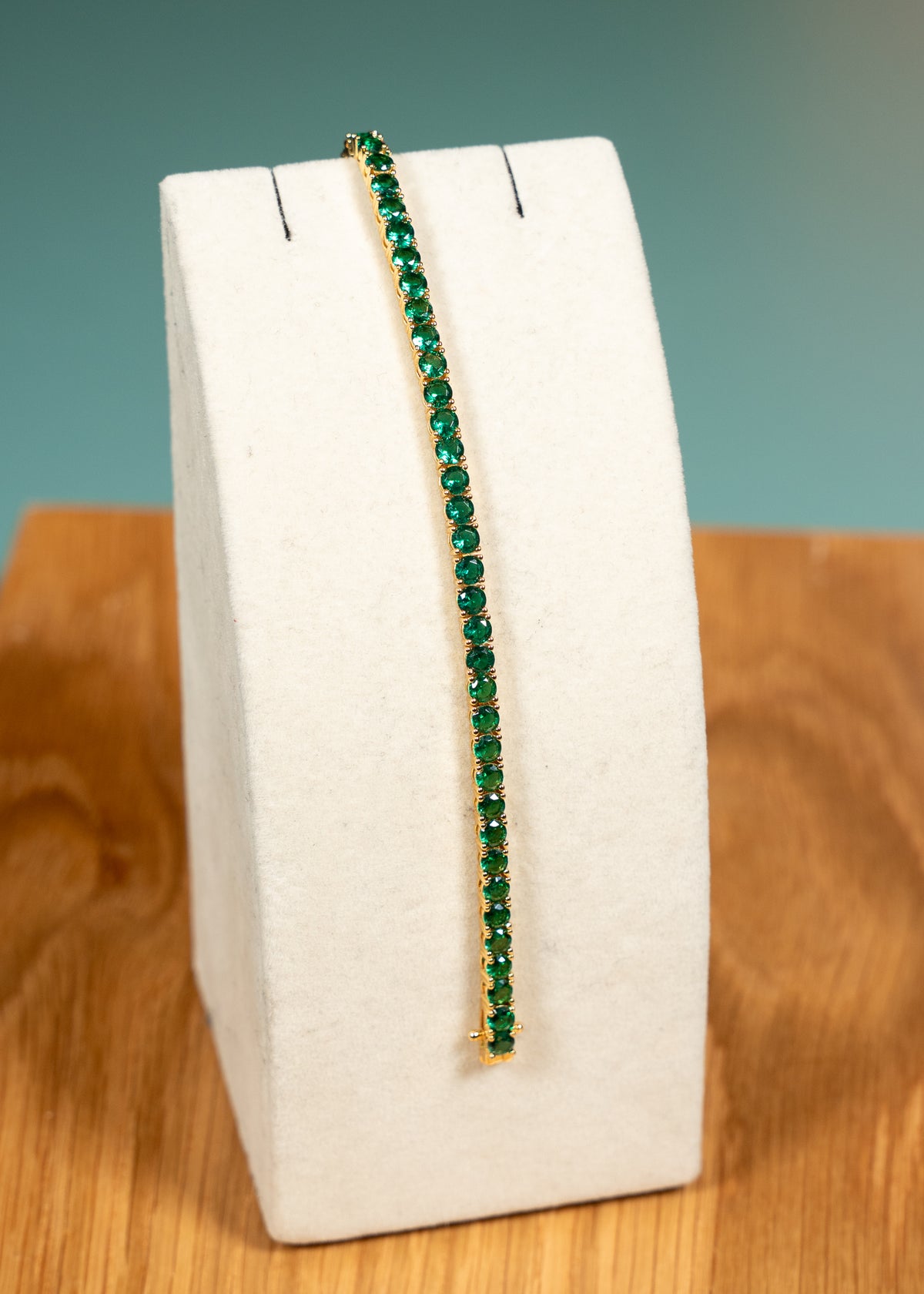 SANTANA&CO - Diamond GREEN Tennis Chain