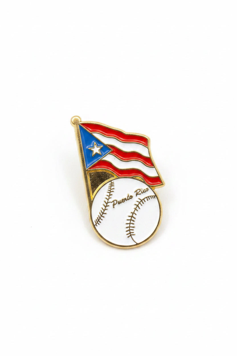 SAMPLE PINS | BASEBALL FLAG PIN