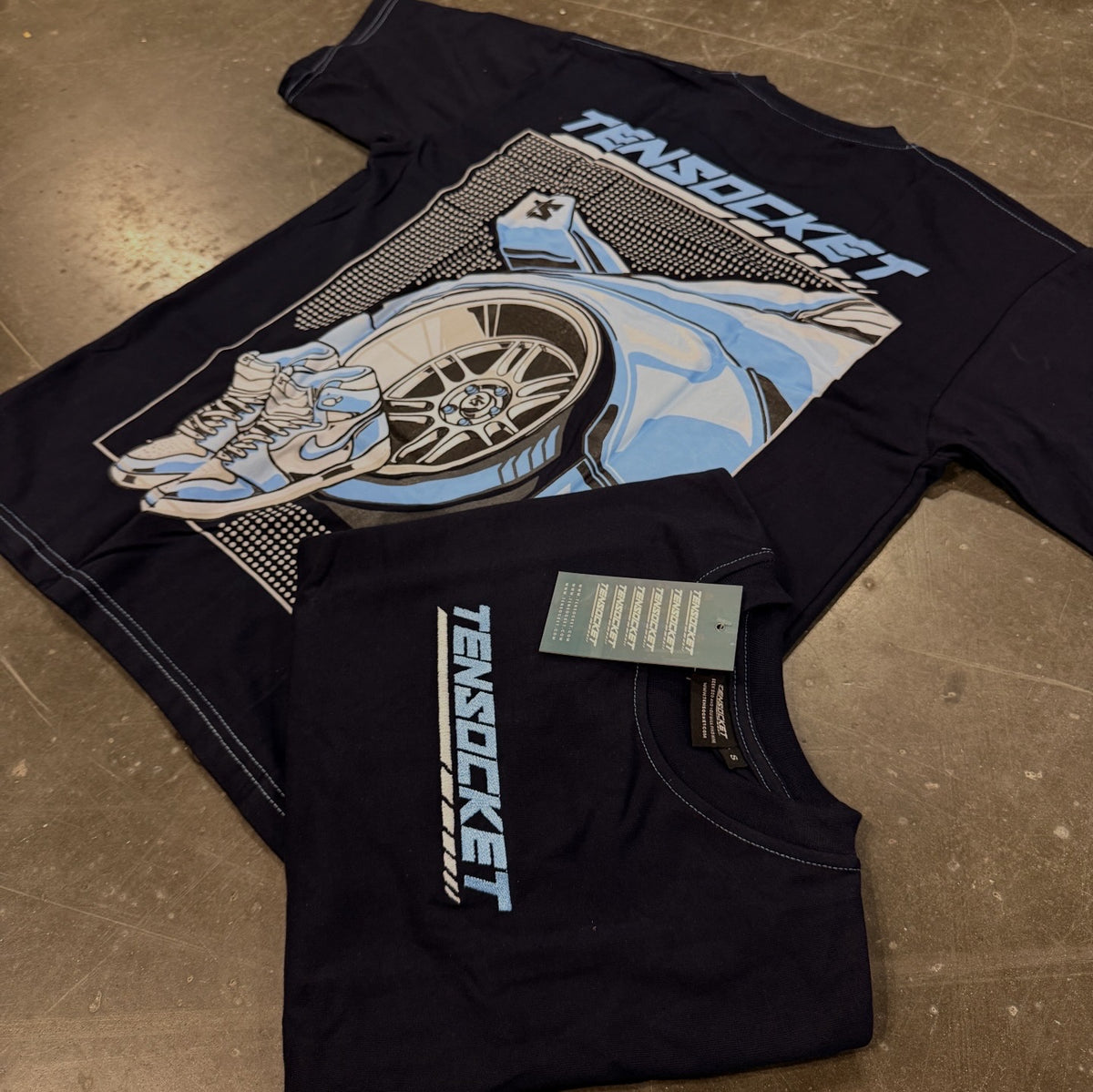 TENSOCKET | J1 BLUE TEE