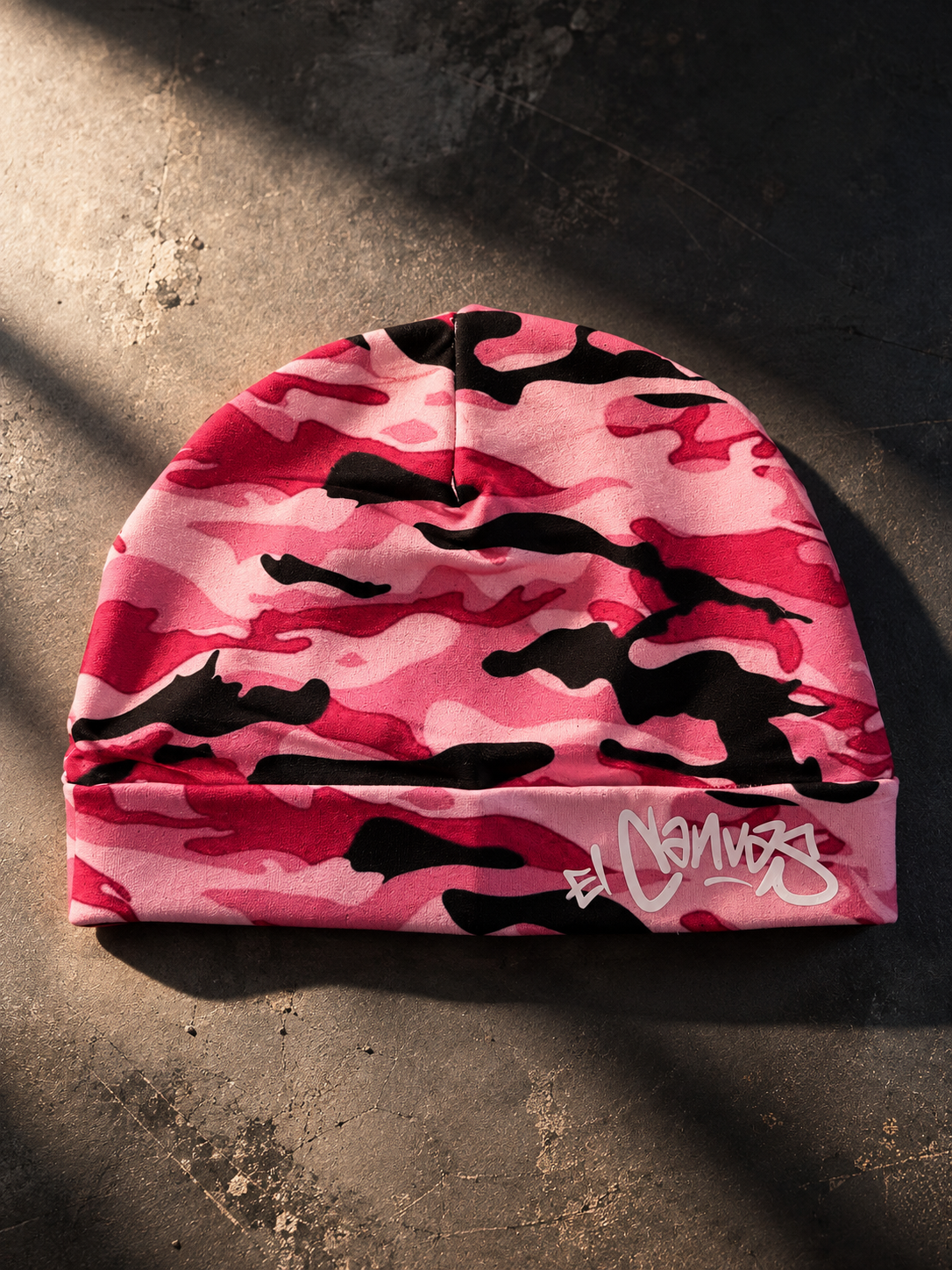 EL CANVAS | Skull Cap Camo Rose
