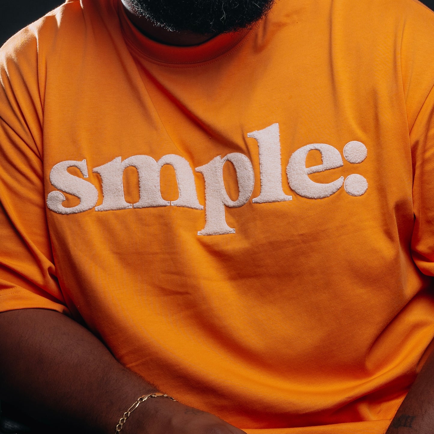 SAMPLE PLUSH TEE | Crush Orange