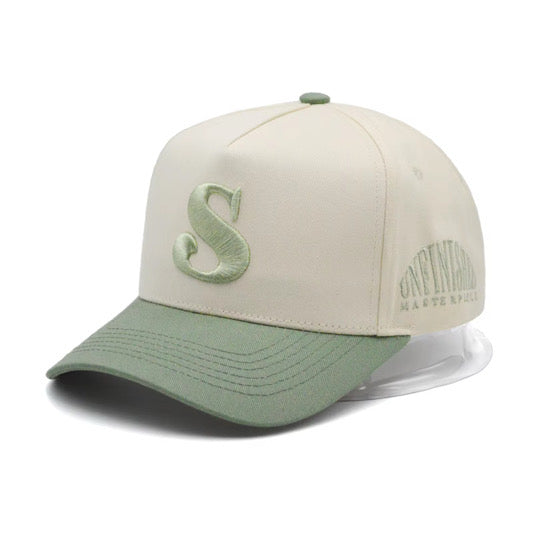 Sample - OG Sage Green /Cream Snapback Hat