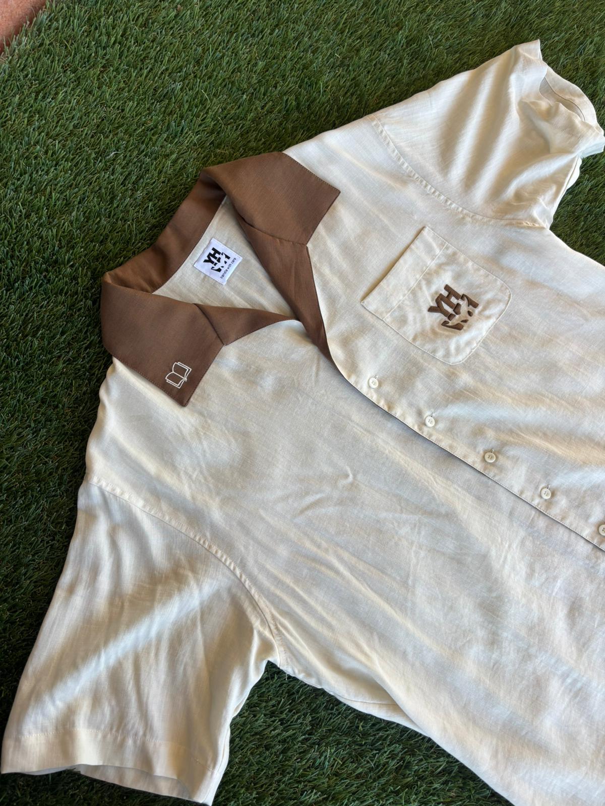YAHWEH | LIGHT LUMBRERA BUTTON UP