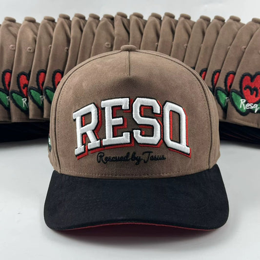 RESQ | Suede Cap Brown