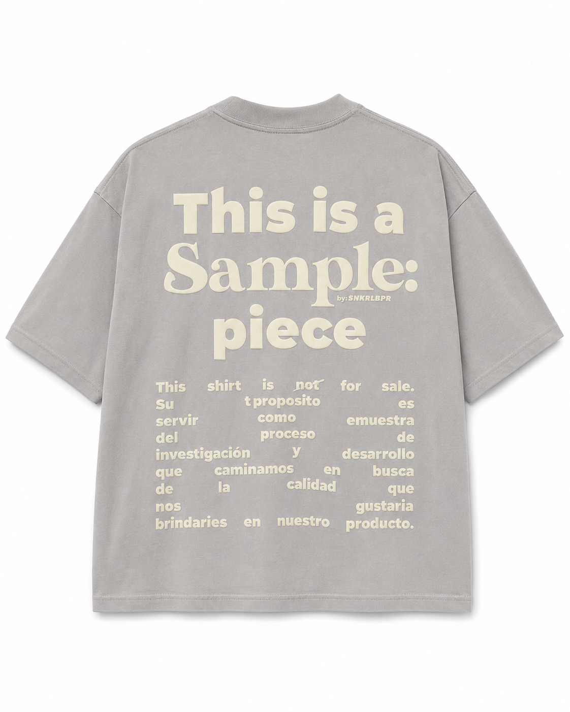 SAMPLE | “La Muestra” PHANTOM TEE