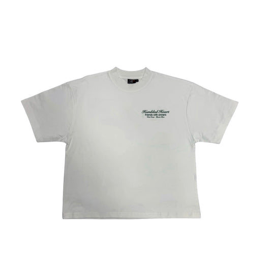 HUMBLED HEART | GREEN LOGO TEE