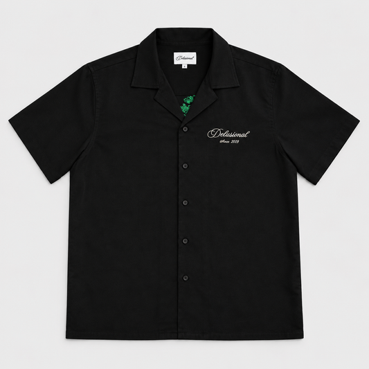 Delusional | Black Campo Top