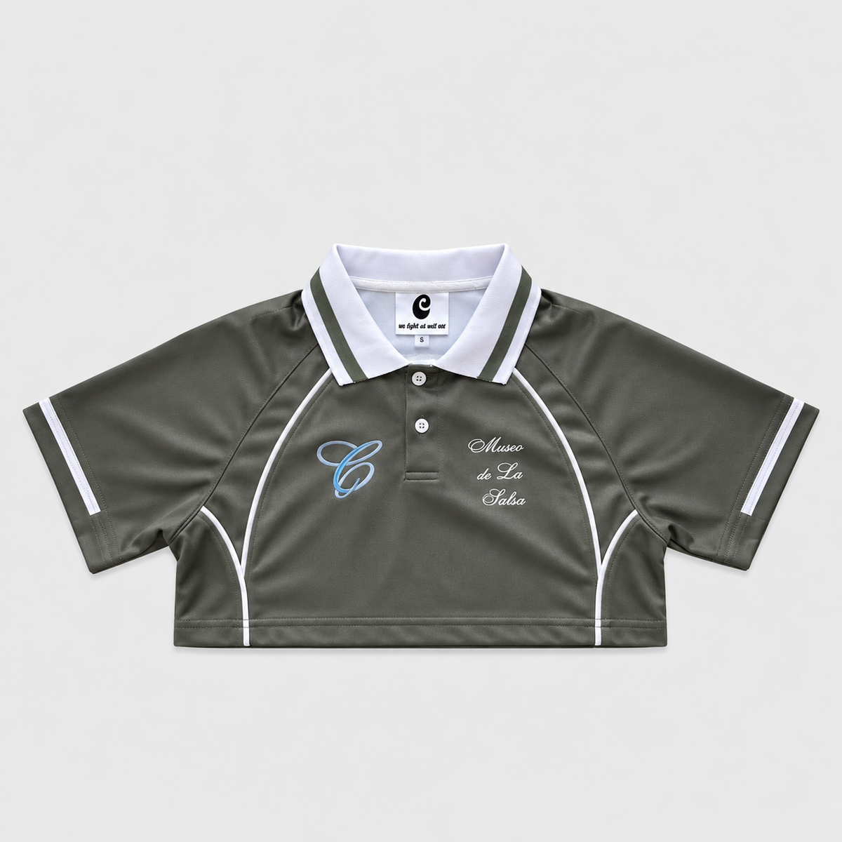 COLONIV | GREEN POLO MUSEO CROP