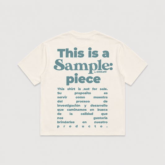 SAMPLE | "La MUESTRA" Sage Tee