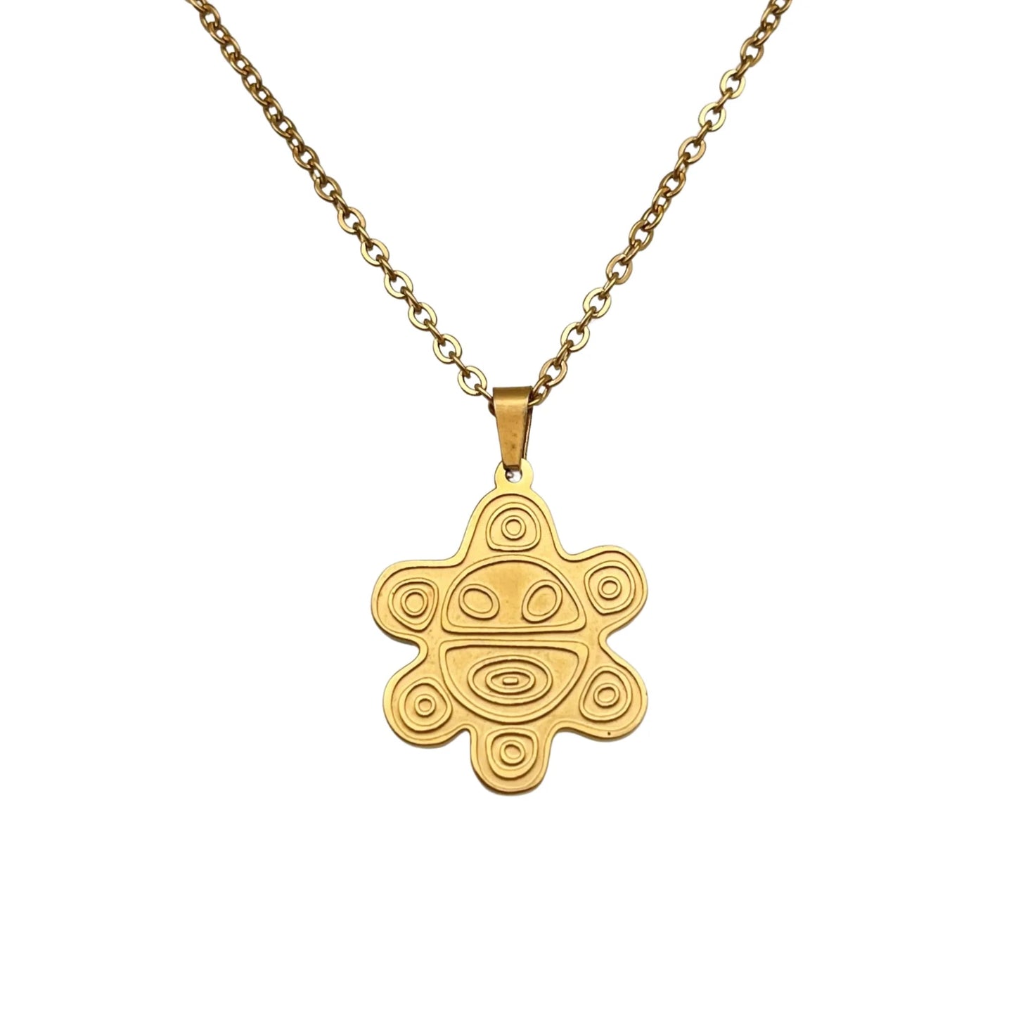 SAMPLE | GOLD SOL TAÍNO NECKLACE