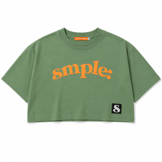 SAMPLE | “La Muestra” WMNS Reverse Carrot Crop Tee