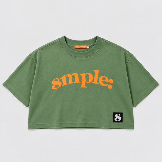 SAMPLE | “La Muestra” WMNS Reverse Carrot Crop Tee