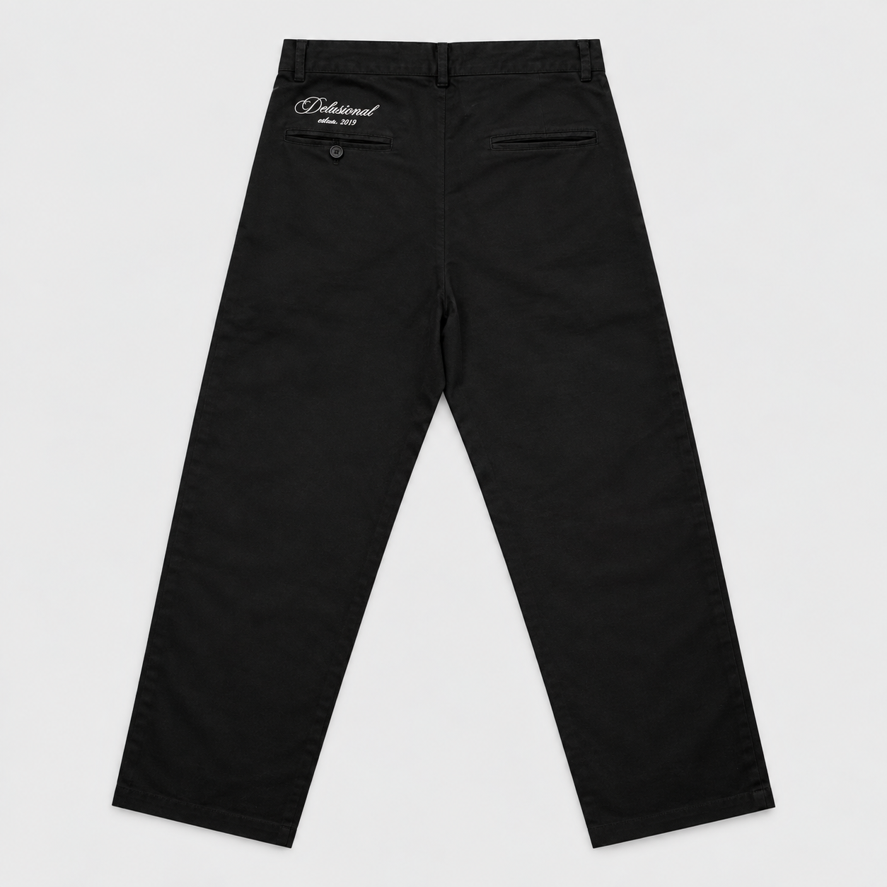 Delusional | Black Campo Pants