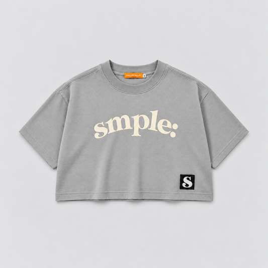 SAMPLE | “La Muestra” WMNS Phantom CROP TEE