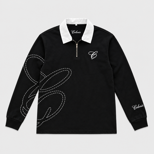 COLONIV | BLACK ZIP LS