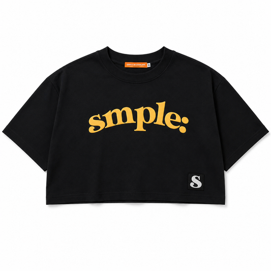 SAMPLE | “La Muestra” WMNS BUMBLEBEE CROP TEE