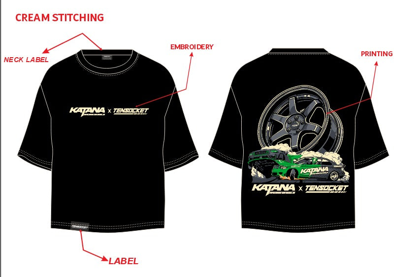 TENSOCKET | KATANA DRIFT TEE