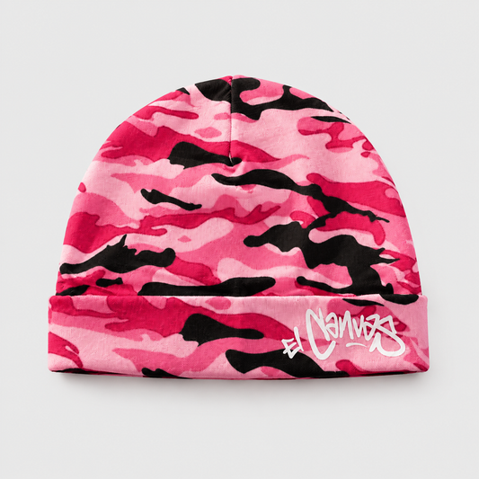 EL CANVAS | Skull Cap Camo Rose