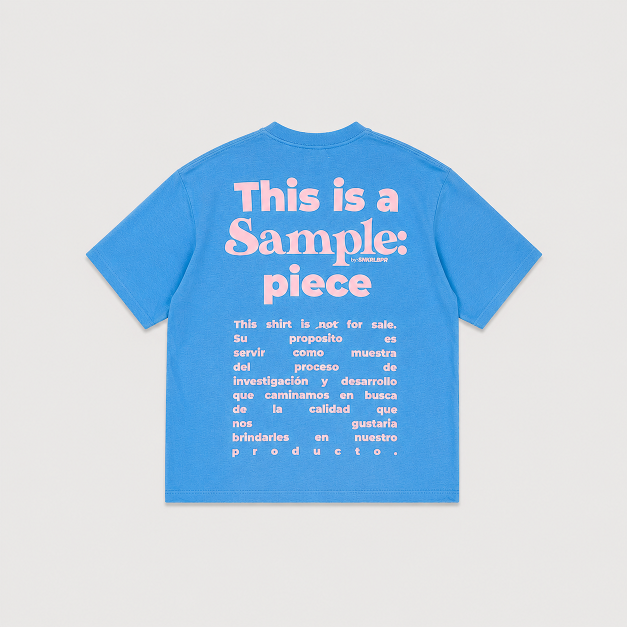 SAMPLE | "La MUESTRA" Baby Shower Tee