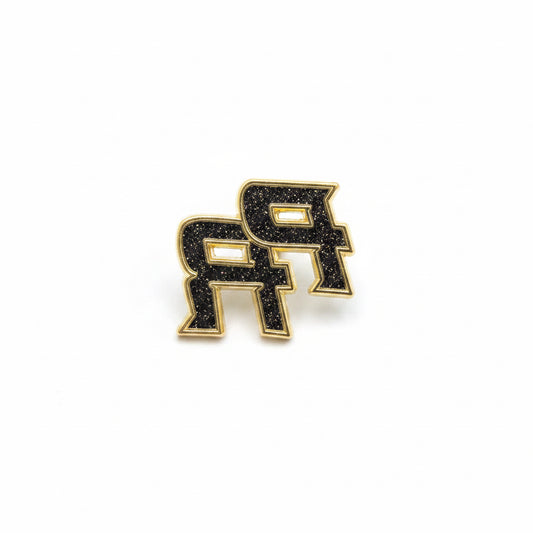 SAMPLE PINS | PR INITIALS GOLD PIN