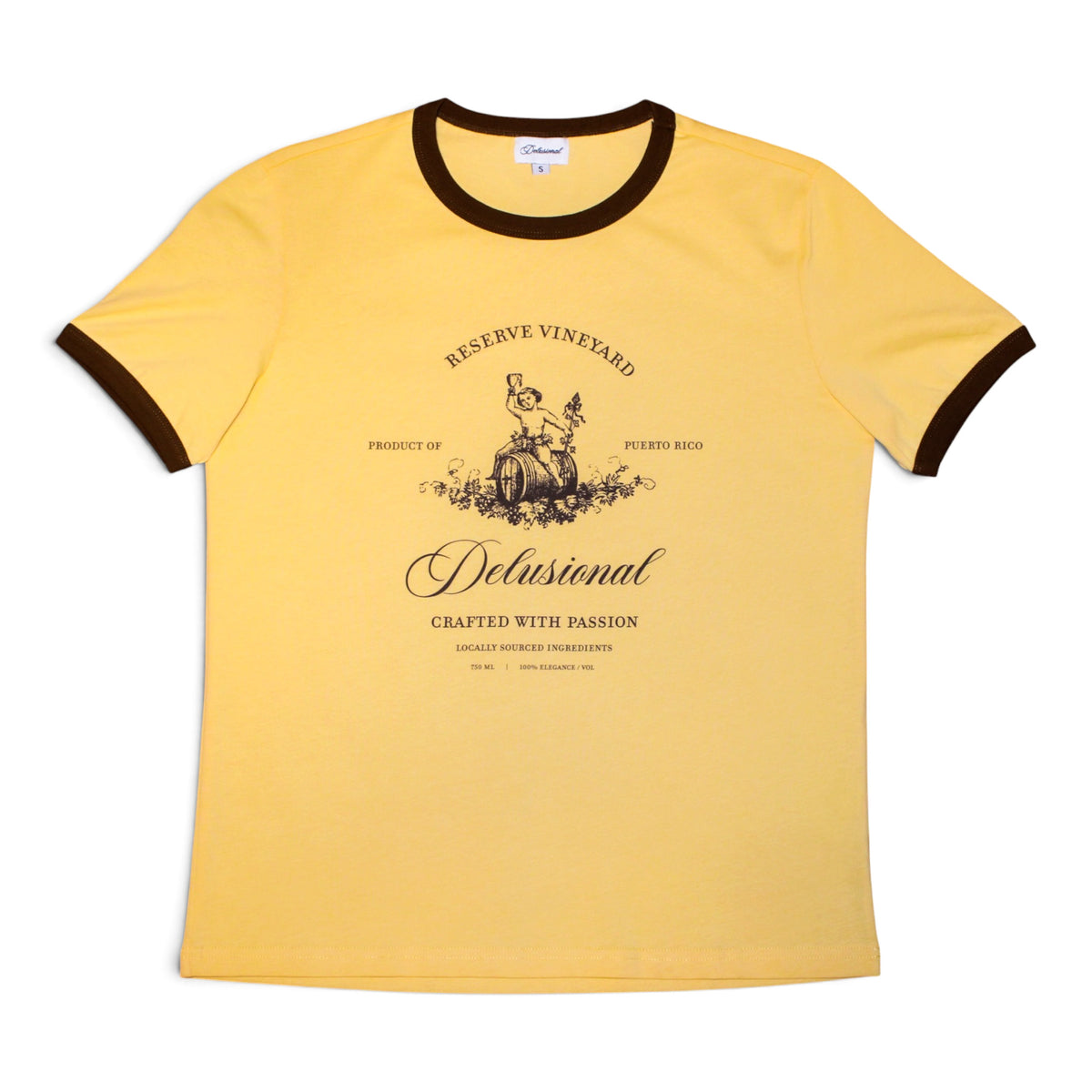 DELUSIONAL | Reverse Ringer Tee