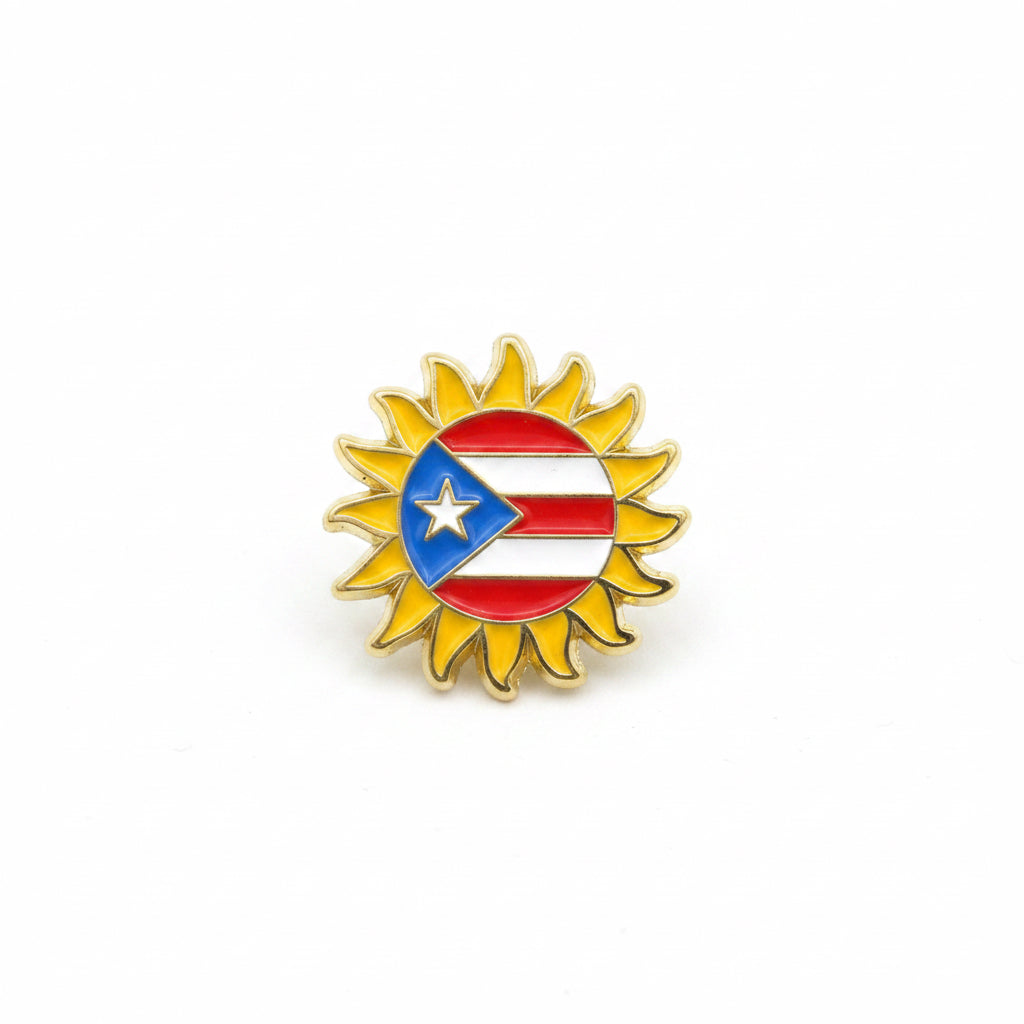 SAMPLE PINS | FLAG SUN PIN