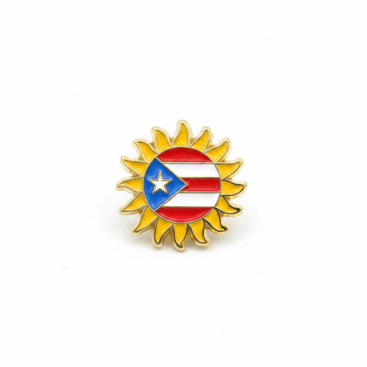 SAMPLE PINS | FLAG SUN PIN