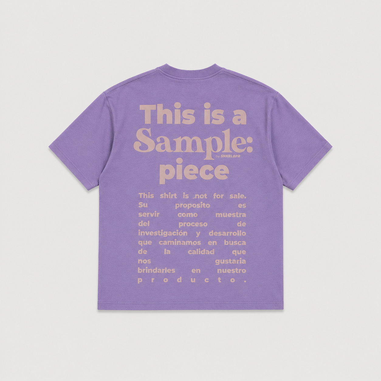 SAMPLE | Purple Rain Tee