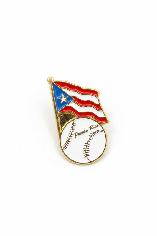 SAMPLE PINS | BASEBALL FLAG PIN