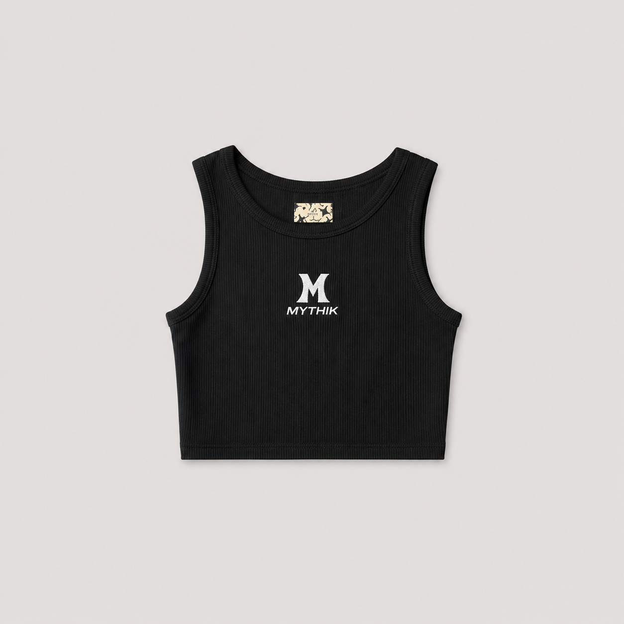 MYTHIK - Black Lux Crop Top