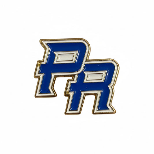 SAMPLE PINS | PR INITIALS BLUE PIN