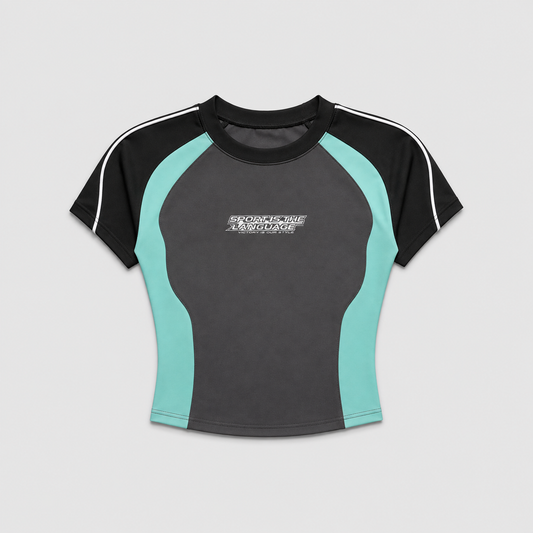 YLNONE X DETAILZ - RACING WMNS CROP