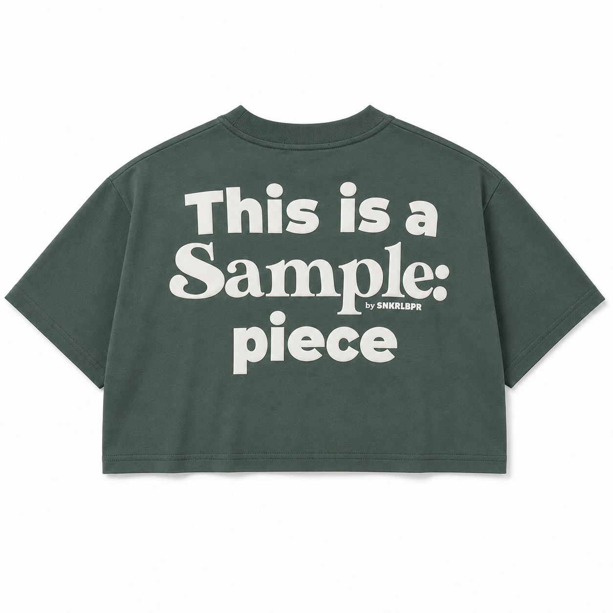 SAMPLE | “La Muestra” WMNS Concrete Jungle Crop Tee
