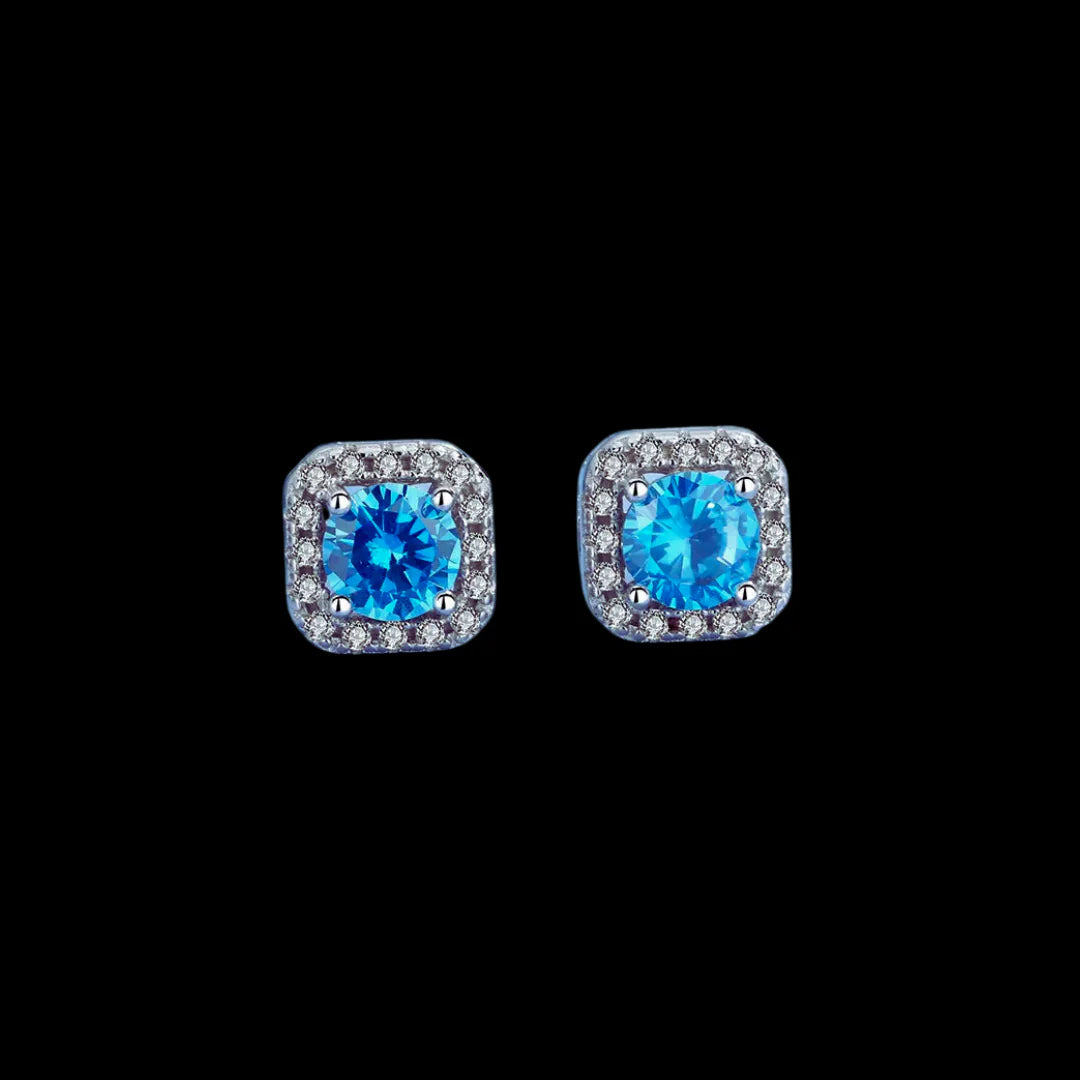 SANTANA&CO - Cushion Cut Stud Earrings