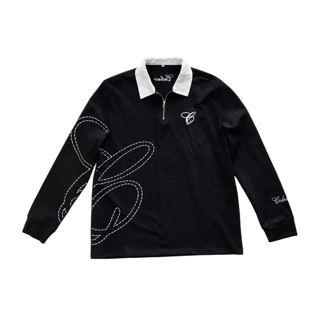 COLONIV | BLACK ZIP LS