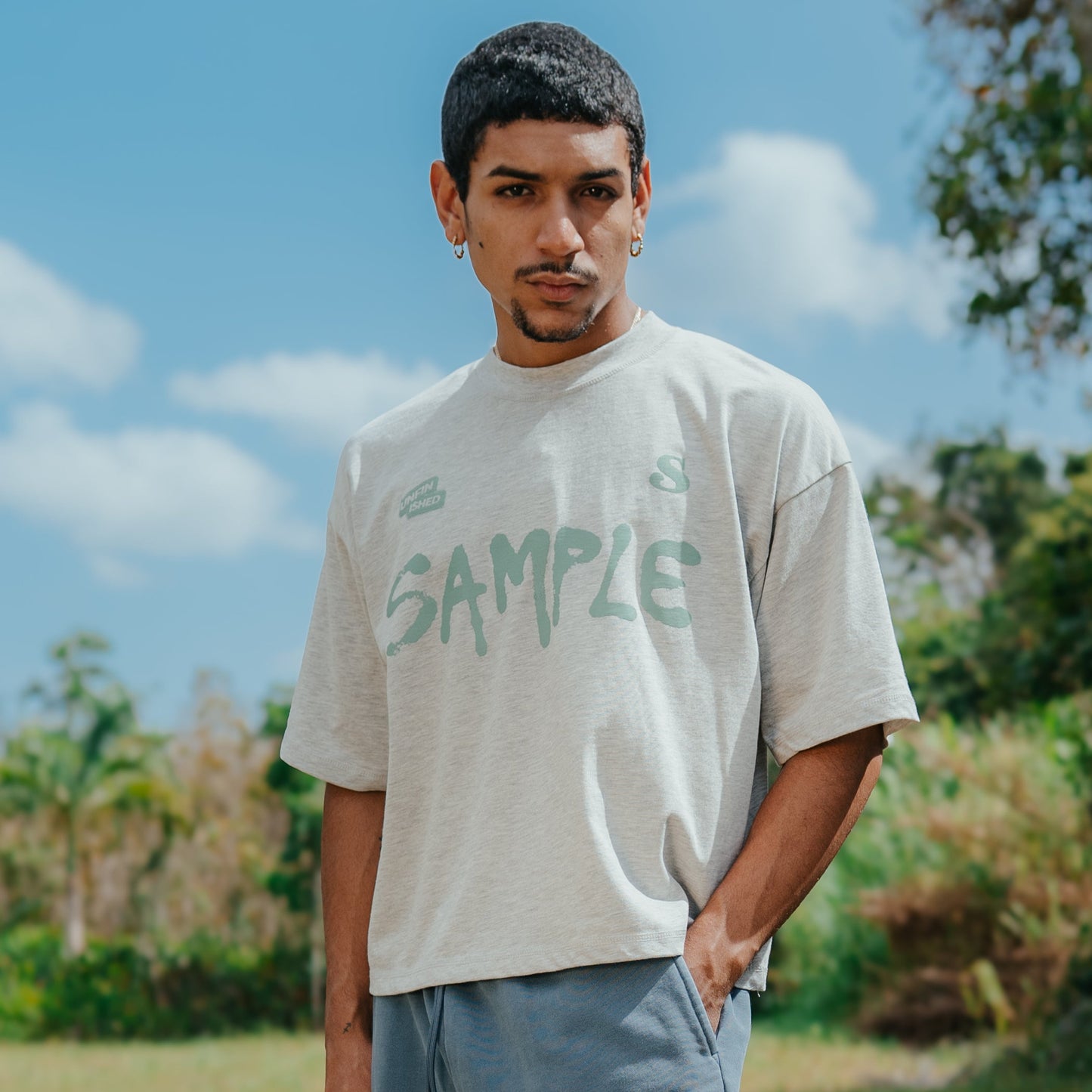 SAMPLE | Graffiti GRY Tee