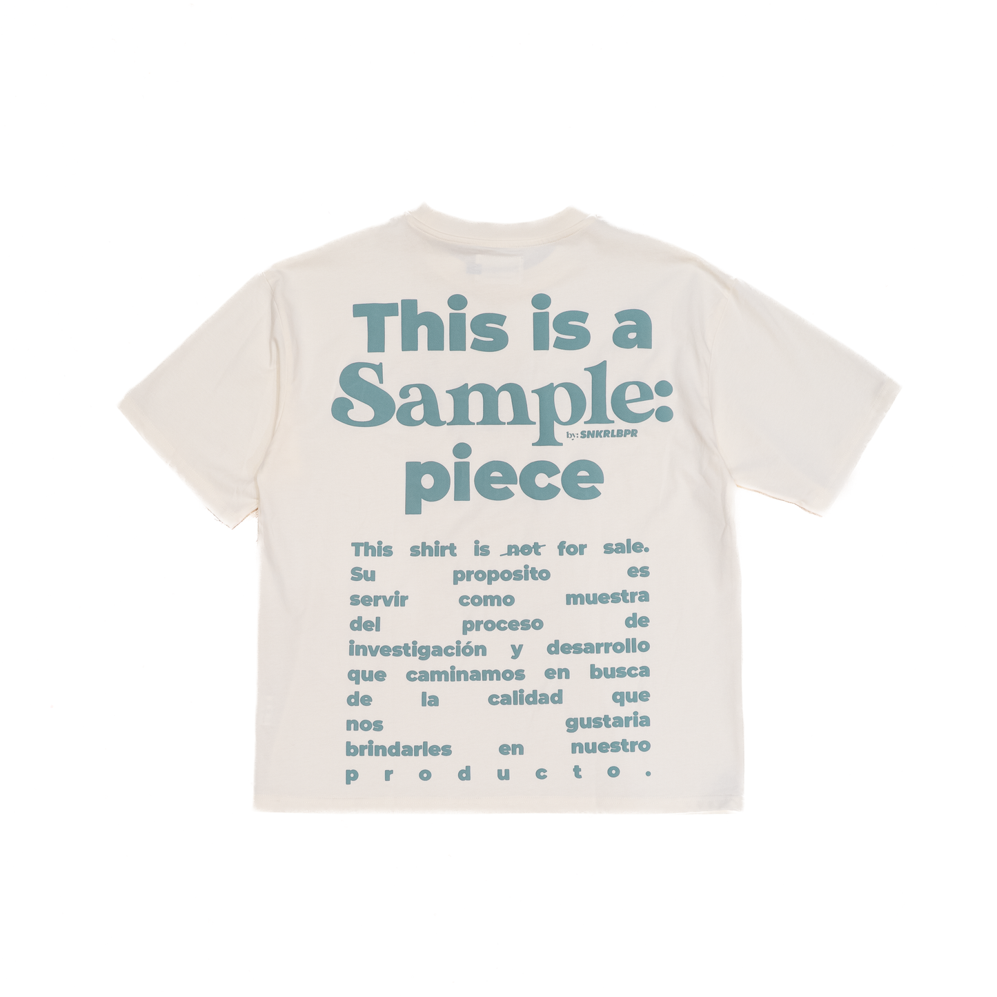 SAMPLE | "La MUESTRA" Sage Tee