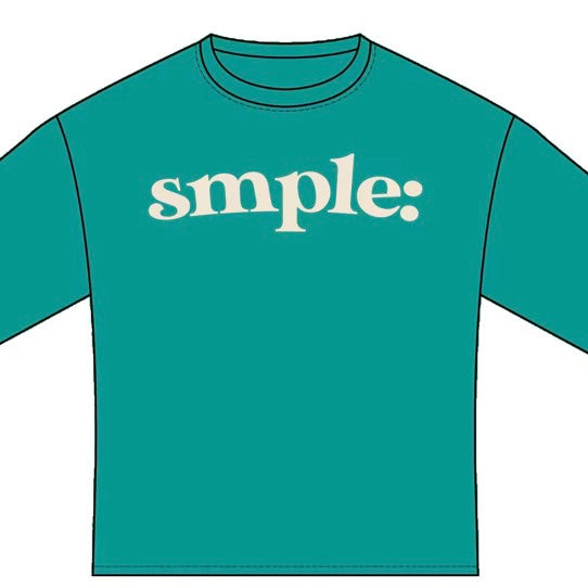 SAMPLE PLUSH TEE  | AQUA
