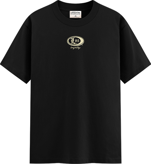 LOYALTY | Black Logo Tee