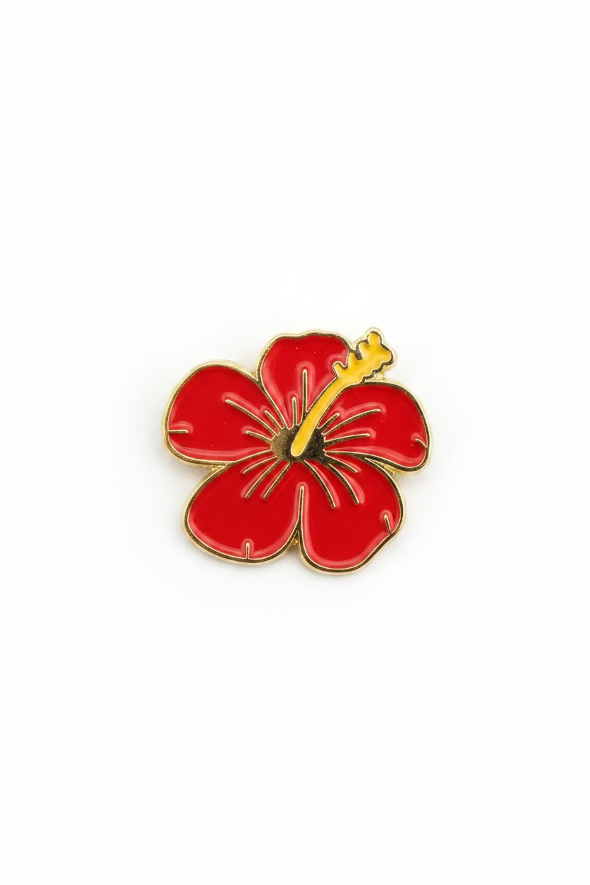 SAMPLE PINS | RED AMAPOLA PIN