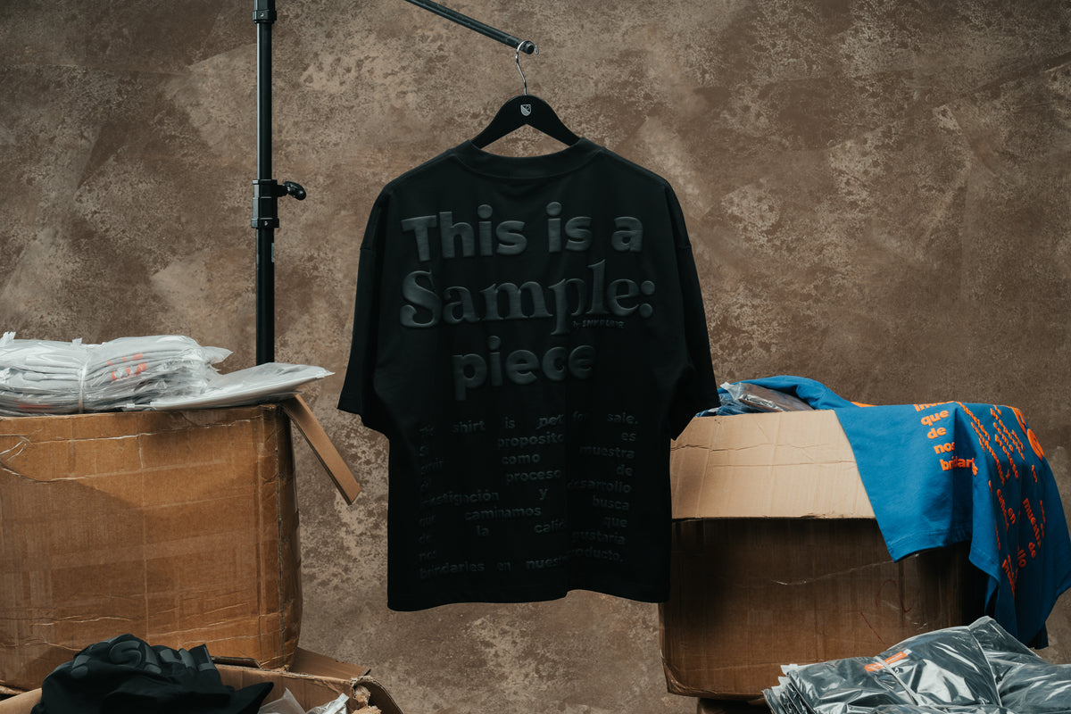 SAMPLE | “La Muestra” DARK NIGHT TEE