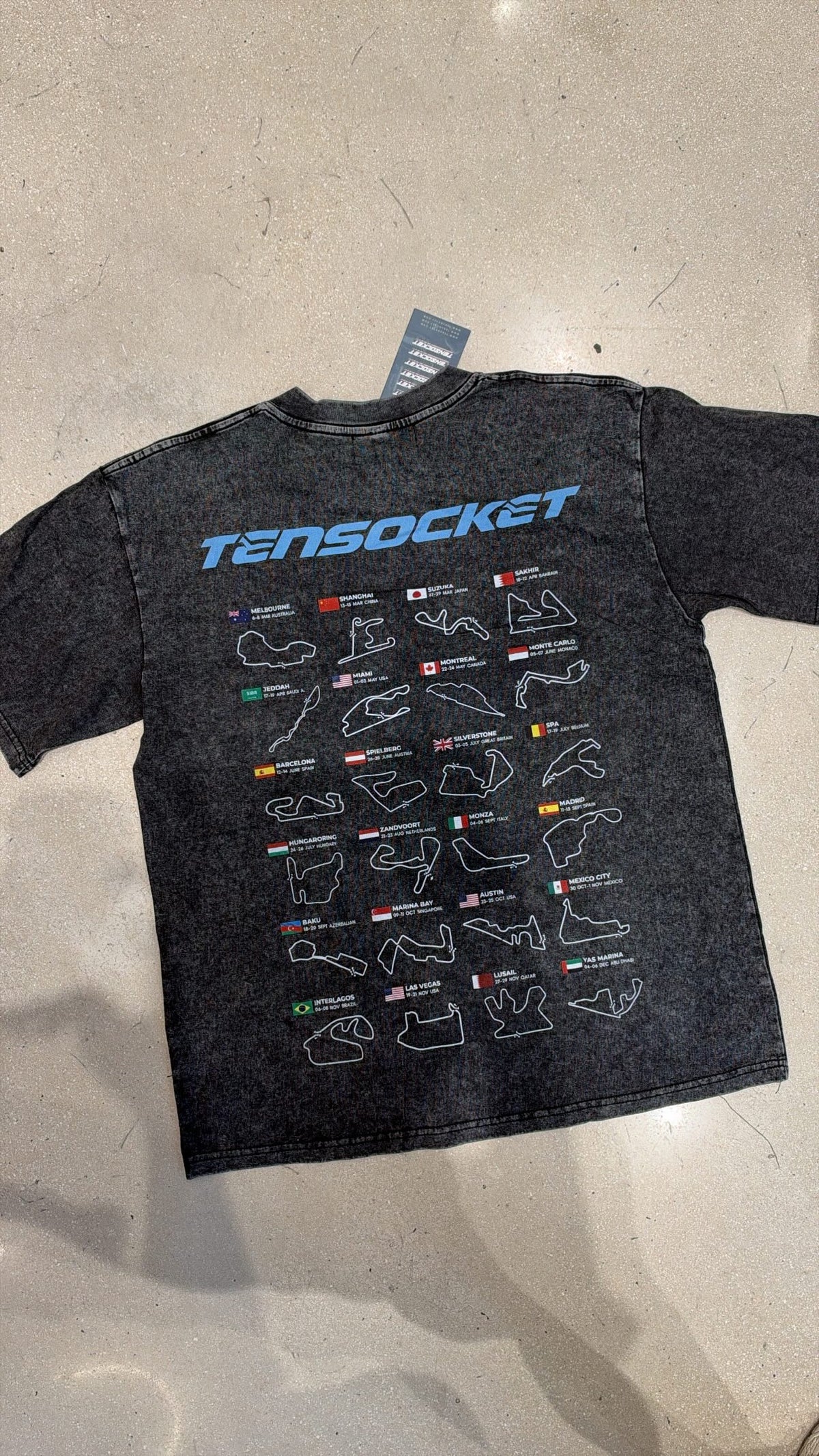 TENSOCKET | FORMULA 1 TRACK