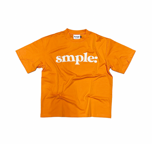 SAMPLE PLUSH TEE  | Crush Orange